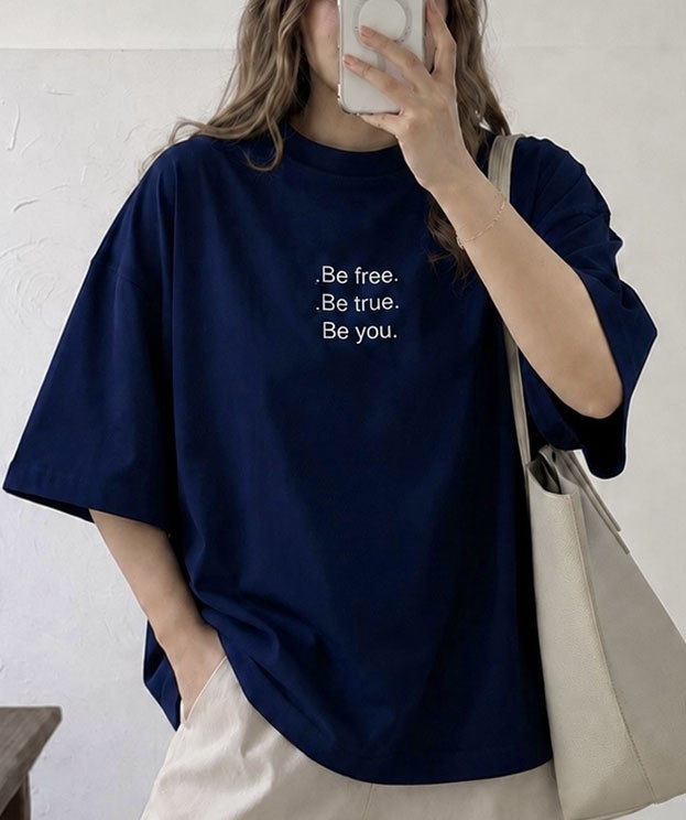 تیشرت باکسی بیسیک زنانه فری سایز